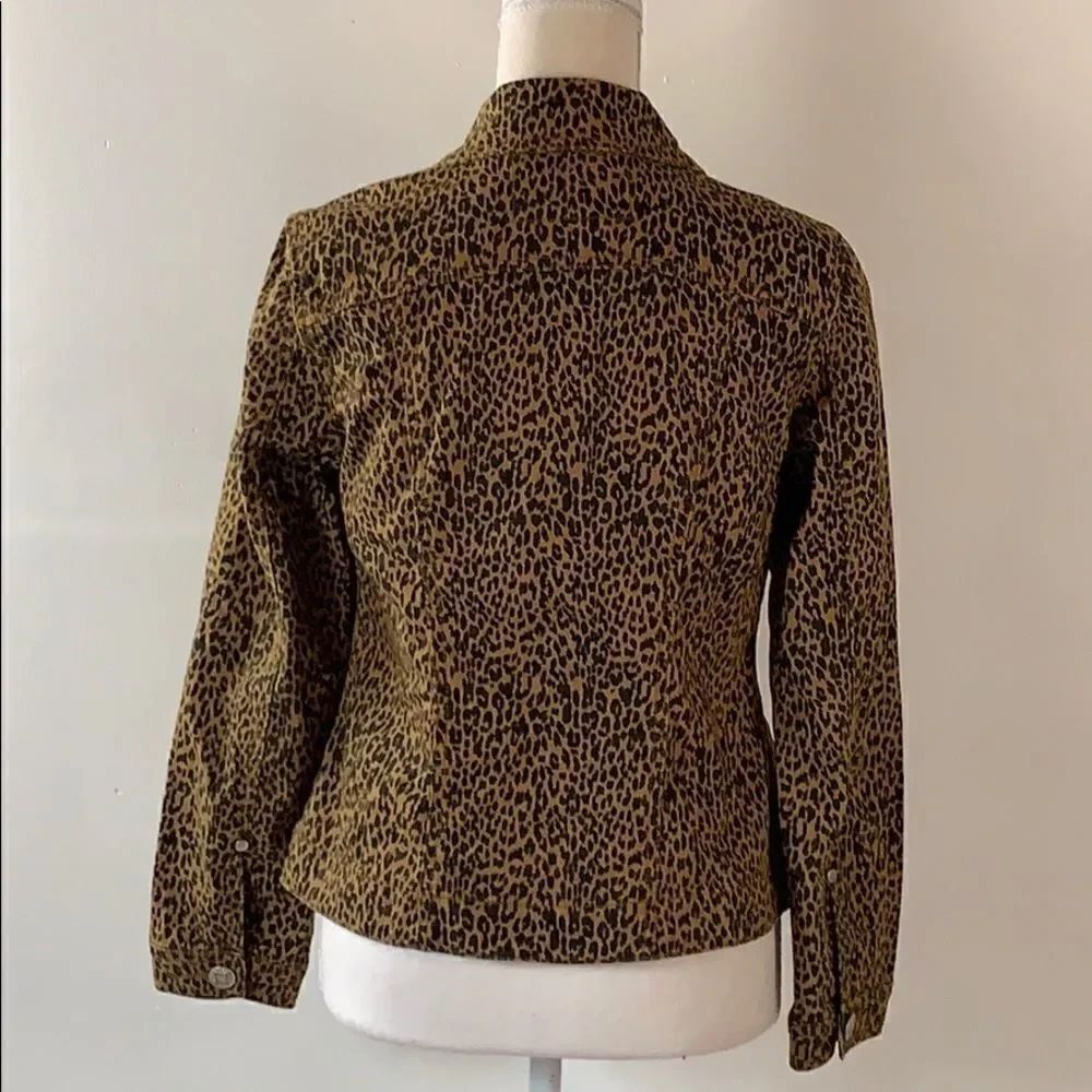 LAL Live a Little Animal Print Jacket Size S - Picture 6 of 16